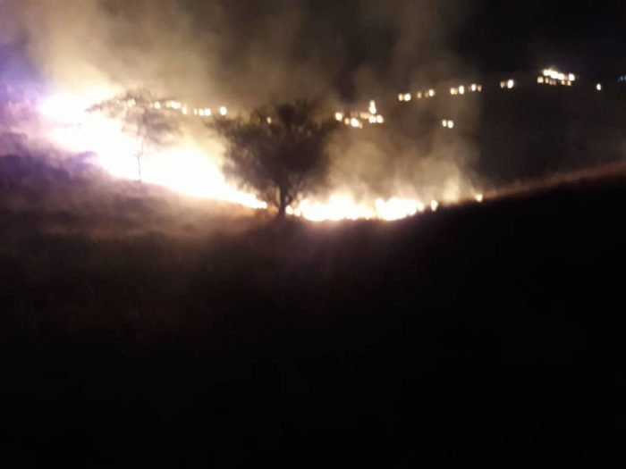 مهار آتش سوزی در منطقه حفاظت شده هفت شهیدان (لادرازی)
