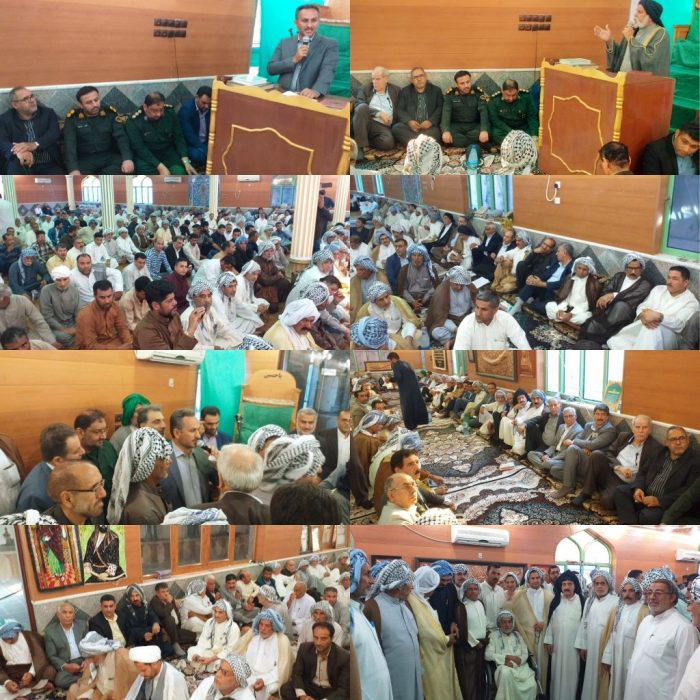 صلح و سازش بین دو طایفه البوحصار و البوعبید درشهرستان شادگان برقرار شد