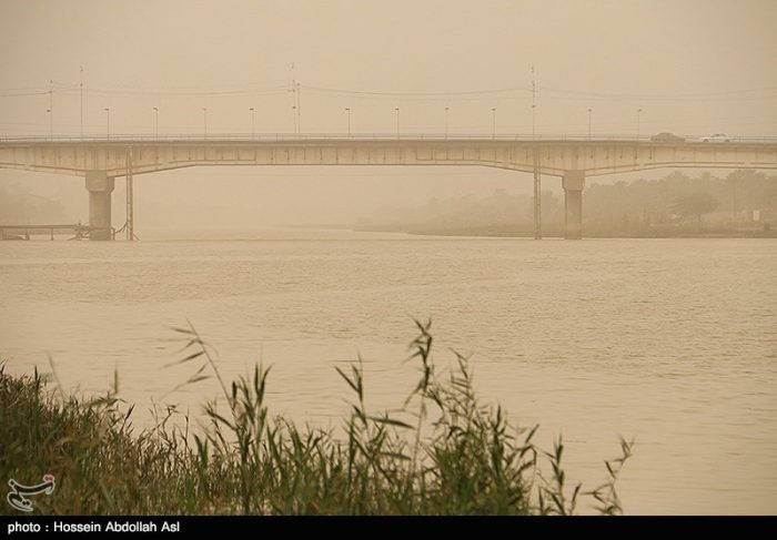 گرد و غبار موقت برای آسمان خوزستان پیش‌بینی می‌شود
