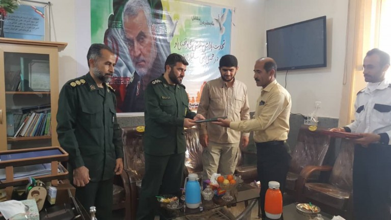قدردانی سازمان های مردم نهاد از فرمانده سپاه ناحیه مسجدسلیمان