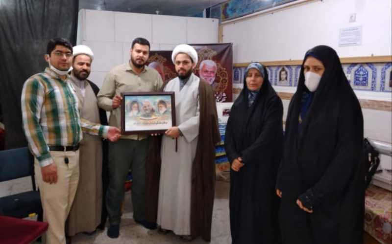 بازدید مدیر ستاد کانون‌های مساجدخوزستان از کارگاه تولید ماسک مسجد الهادی اهواز