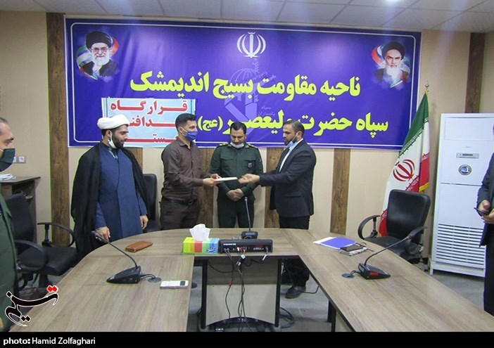 افتتاح نخستین دفتر کانون بسیج رسانه استان خوزستان در اندیمشک + تصاویر