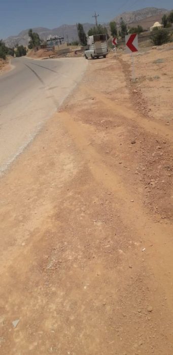سوژه های خوزستان | سقوط به دره ، آثار از بین رفتن خط کشی طولی جاده ها اندیکا روستای رستم آباد