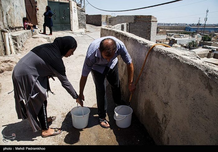 اقدامات فوری برای رفع مشکل آب منطقه “مراونه” خوزستان در حال اجراست