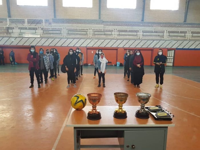 اولین دوره مسابقات فوتسال بانوان هیات ورزش کارگری شهرستان مسجدسلیمان برگزار شد