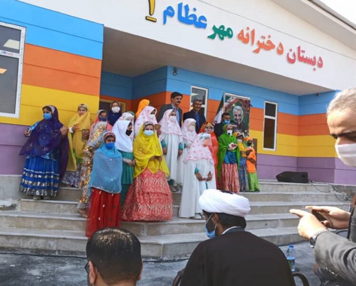 افتتاح مدرسه۶کلاسه در مسجدسلیمان