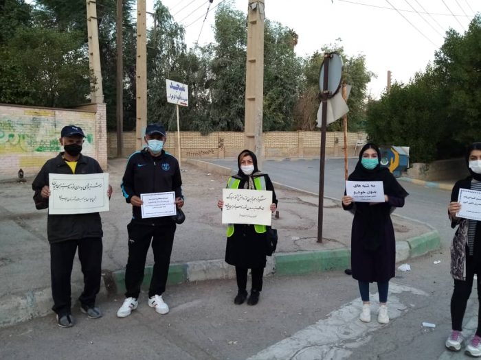 اجرای پویش سه شنبه های بدون خودرو سبز در مسجدسلیمان 