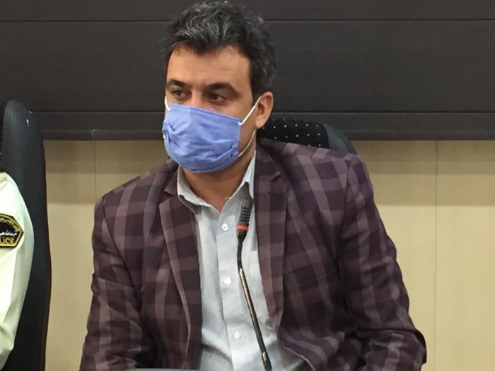 اخطار جدی مدیر شبکه بهداشت و درمان به متخلفان دستورات بهداشتی ستاد کرونای شهرستان در اصناف و ادارات