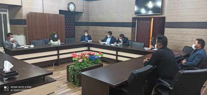 برگزاری جلسه مدیریت پسماند شهر مسجدسلیمان با شهردار و رییس شورای شهر