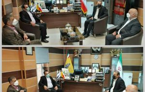 نشست فرماندار آغاجاری با مدیرعامل شرکت پالایش گاز بیدبلند
