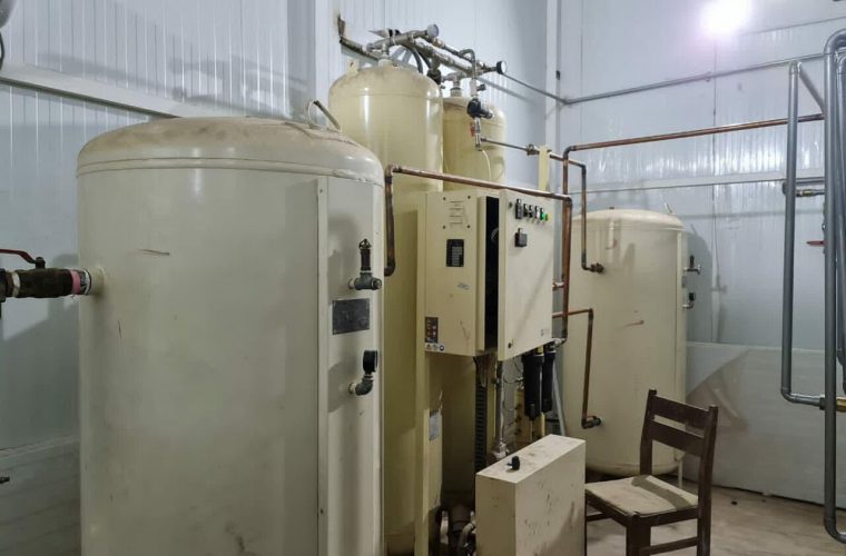 نصب چهارمین دستگاه اکسیژن ساز در بیمارستان ولیعصر خرمشهر