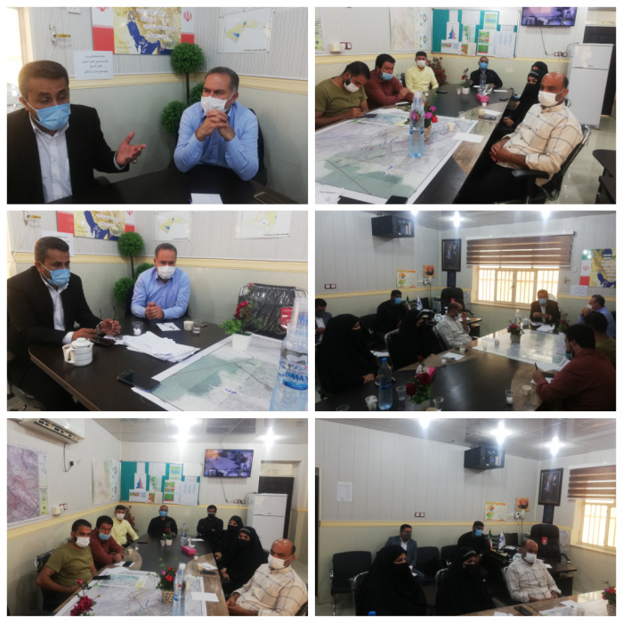 جلسه هماهنگی ویژه واکسیناسیون دانش آموزان بالای ۱۲ سال شهرستان دشت آزادگان برگزار شد
