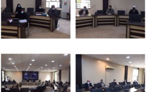 برگزاری قرارگاه ستاد کرونا شهرستان هندیجان در سالن جلسات فرمانداری + تصاویر