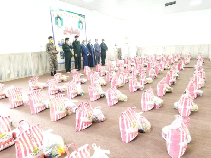 اجتماعی | تهیه و توزیع ۷۰۰ بسته معیشتی در لالی توسط بسیج سازندگی سپاه لالی