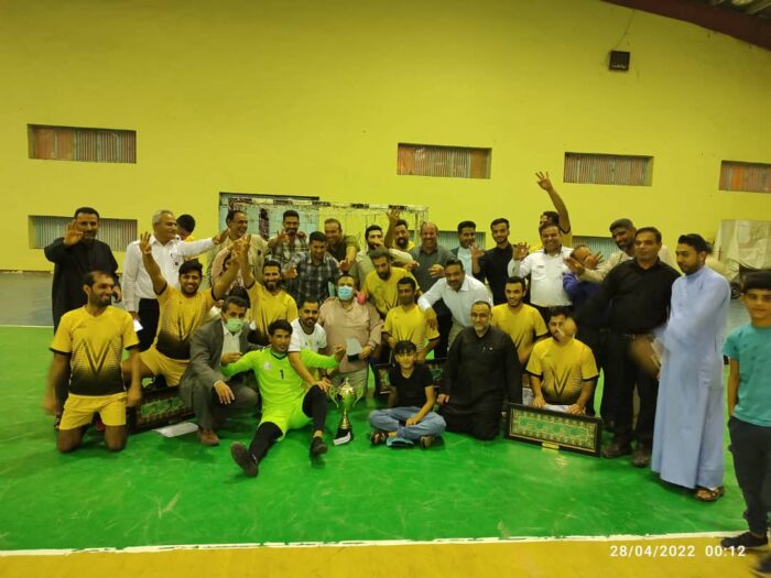 تیم فوتسال شبکه بهداشت و درمان دشت آزادگان قهرمان جام رمضان شد + تصاویر