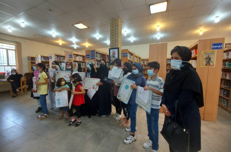 مسابقه نقاشی به مناسبت هفته سلامت در مسجدسلیمان برگزار شد