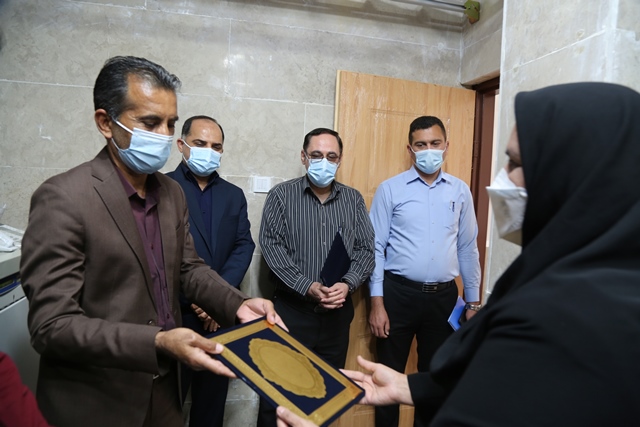 افتتاح و راه اندازی ایستگاه مخابراتی بیمارستان صنعت نفت مسجدسلیمان
