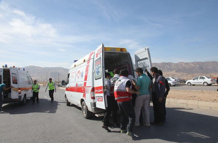 تصادف در جاده خرمشهر – اهواز یک کشته و ۶ مصدوم بر جا گذاشت