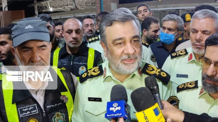 سردار اشتری: هیچ مشکل امنیتی در گذرگاهها و پایانه‌های اربعین گزارش نشده است