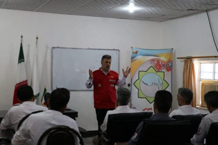 برگزاری دوره های آموزش ایمنی و آتش نشانی با حضور اساتید مجرب کشوری در شهرداری مسجدسلیمان + تصاویر