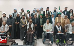 دیدار مسئولین و فرمانده ناحیه مقاومت بسیج کارون با جانبازان قطع نخاعی اهواز دیدار مسئولین و فرمانده ناحیه مقاومت بسیج کارون با جانبازان قطع نخاعی اهواز