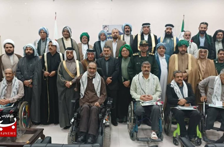 دیدار مسئولین و فرمانده ناحیه مقاومت بسیج کارون با جانبازان قطع نخاعی اهواز دیدار مسئولین و فرمانده ناحیه مقاومت بسیج کارون با جانبازان قطع نخاعی اهواز