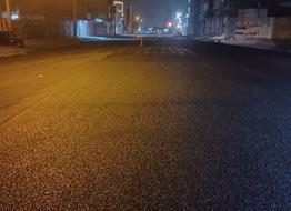 اتمام عملیات تراش و شروع روکش آسفالت خیابان شیخ بهاء جنوبی توسط سازمان عمران