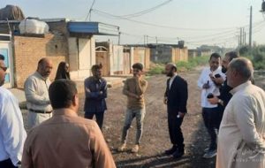 بازدید میدانی سرپرست منطقه ۶ از محدوده منطقه بازدید میدانی سرپرست منطقه ۶ از محدوده منطقه