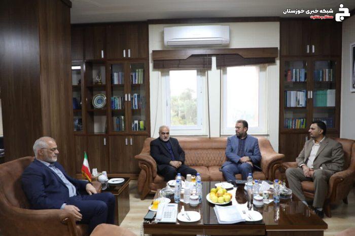 دیدار دستیار وزیر امور خارجه با استاندار خوزستان