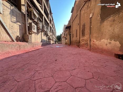 پایان عملیلات پیاده روسازی کوچه مرعشی توسط سازمان بهسازی و نوسازی شهرداری اهواز پایان عملیلات پیاده روسازی کوچه مرعشی توسط سازمان بهسازی و نوسازی شهرداری اهواز