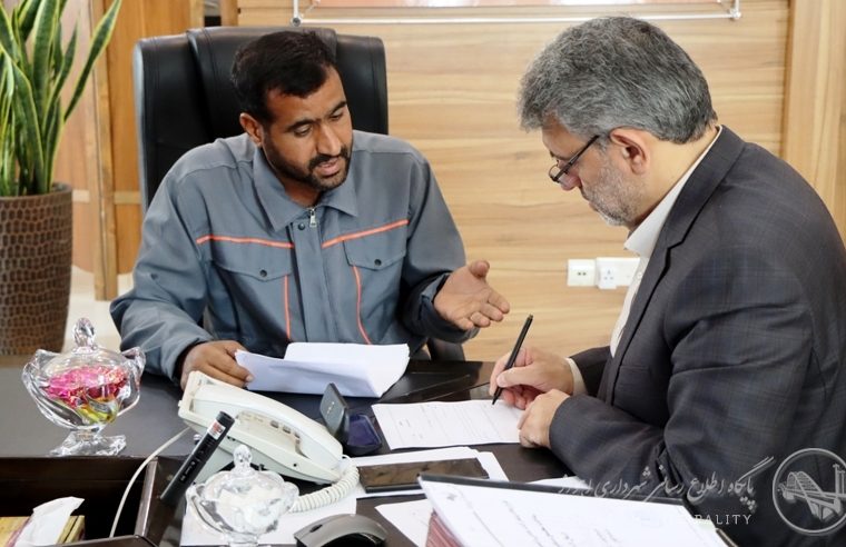 ملاقات عمومی شهردار اهواز با شهروندان به روایت تصویر