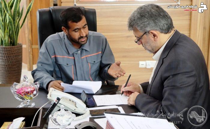 ملاقات عمومی شهردار اهواز با شهروندان به روایت تصویر