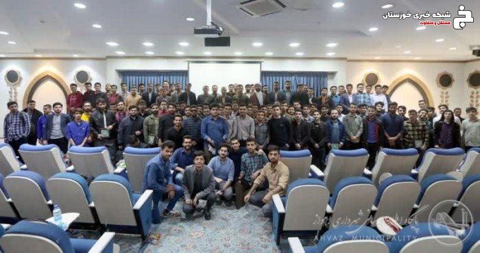 دیدار شهردار اهواز به مناسبت روز دانشجو با دانشجویان دانشگاه فرهنگیان / در جهاد تبیین باید همواره اطلاعات خود را افزایش دهیم + تصاویر