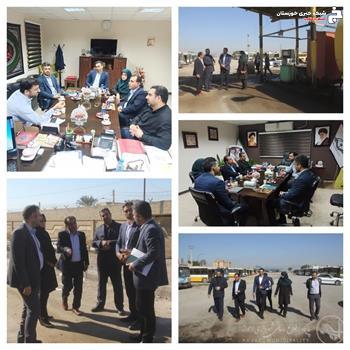 بازدید سرپرست اداره حفاظت محیط زیست اهواز از سازمان اتوبوسرانی شهرداری بازدید سرپرست اداره حفاظت محیط زیست اهواز از سازمان اتوبوسرانی شهرداری