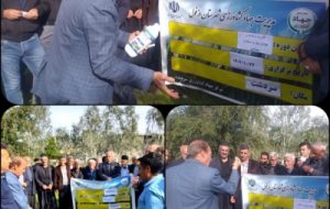 آشنایی کشاورزان دزفولی با عملکرد سمپاش ها آشنایی کشاورزان دزفولی با عملکرد سمپاش ها