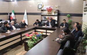 برگزاری جلسه آرش قنبری شهردار مسجدسلیمان با معاونین و مسئولین شهرداری + تصاویر