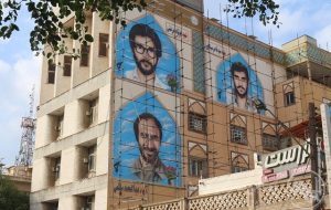 مزین شدن خیابان آزادگان اهواز با نقاشی چهره سه شهید گرانقدر دفاع مقدس مزین شدن خیابان آزادگان اهواز با نقاشی چهره سه شهید گرانقدر دفاع مقدس