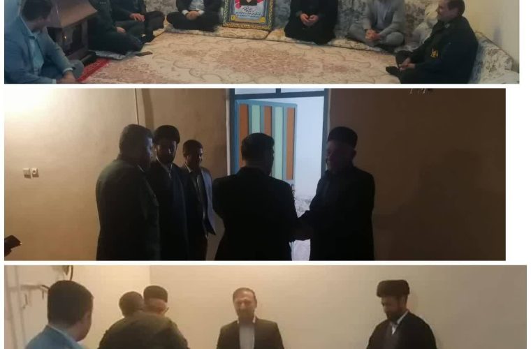 دیدار فرمانده ناحیه مقاومت بسیج ایذه به همراه جمعی از مسئولین شهرستان با خانواده شهید ایوب نیکنام + تصاویر دیدار فرمانده ناحیه مقاومت بسیج ایذه به همراه جمعی از مسئولین شهرستان با خانواده شهید ایوب نیکنام + تصاویر