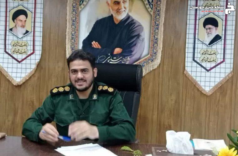 پیام تشکر فرمانده سپاه ناحیه دشت آزادگان از مردم بابت خلق حماسه یازدهم اسفند پیام تشکر فرمانده سپاه ناحیه دشت آزادگان از مردم بابت خلق حماسه یازدهم اسفند