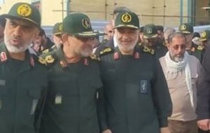 حضور فرمانده کل سپاه در یادمان شهدای اروند حضور فرمانده کل سپاه در یادمان شهدای اروند