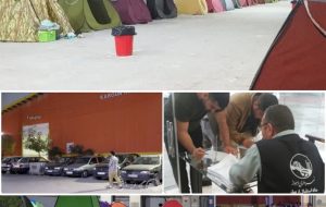 دایر بودن دو کمپ اسکان جهت میزبانی مسافران نوروزی در اهواز + تصاویر دایر بودن دو کمپ اسکان جهت میزبانی مسافران نوروزی در اهواز + تصاویر