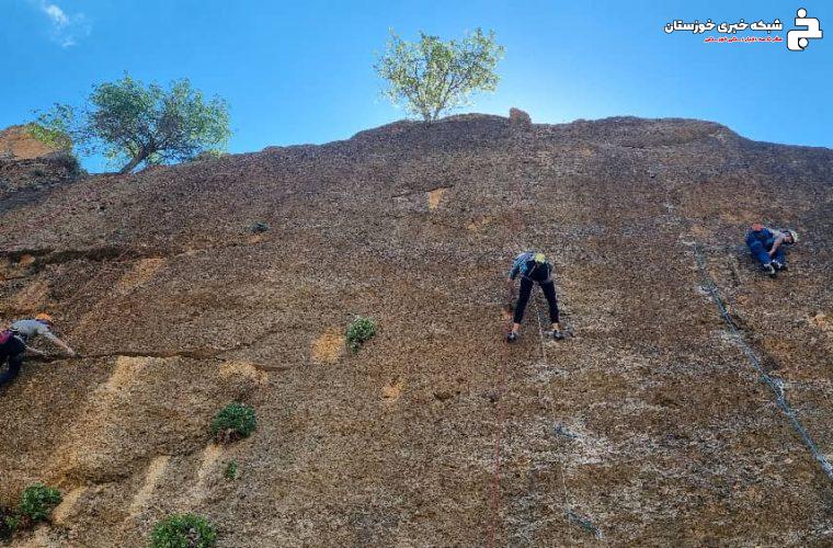 مجموعه سنگ نوردی در شهرستان اندیکا ایجاد و راه اندازی شد