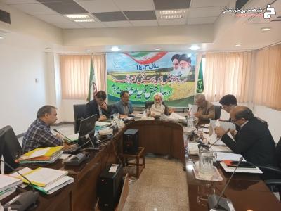 بررسی ۲۵ پرونده در جلسه شورای هیات هفت نفره واگذاری زمین خوزستان
