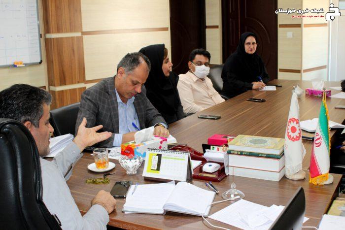 جلسه شورای فرهنگی بهزیستی خوزستان با محوریت دهه کرامت برگزار شد