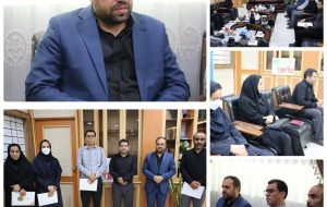 دیدار رئیس و کارکنان بهزیستی هندیجان با فرماندار این شهرستان دیدار رئیس و کارکنان بهزیستی هندیجان با فرماندار این شهرستان