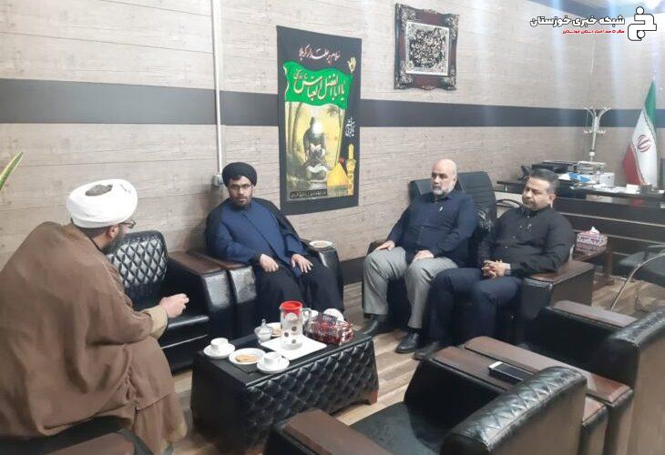 برگزاری نشست شهردار مسجدسلیمان با ریاست دادگستری و معاون فرمانداری شهرستان برگزاری نشست شهردار مسجدسلیمان با ریاست دادگستری و معاون فرمانداری شهرستان