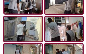 پویش تعمیر و گاز گیری کولر های مددجویان زیر پوشش بهزیستی بندر ماهشهر پویش تعمیر و گاز گیری کولر های مددجویان زیر پوشش بهزیستی بندر ماهشهر