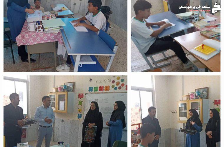بازدید رئیس بهزیستی دشت آزادگان از مرکز آموزش کودکان استثنایی بازدید رئیس بهزیستی دشت آزادگان از مرکز آموزش کودکان استثنایی