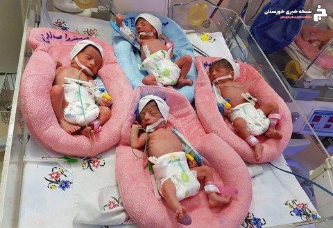 دررسانه|بیش از ۴۰۰۰ خانواده دارای فرزند چندقلو تحت پوشش بهزیستی خوزستان هستند دررسانه|بیش از ۴۰۰۰ خانواده دارای فرزند چندقلو تحت پوشش بهزیستی خوزستان هستند