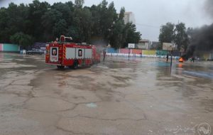 حضور آتش نشانی اهواز دربیست و ششمین مانور سراسری زلزله و ایمنی در مدارس حضور آتش نشانی اهواز دربیست و ششمین مانور سراسری زلزله و ایمنی در مدارس